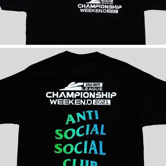 ASSC Anti Social Social Club Call of Duty Unreleased T-shirt - Picture 1 of 2